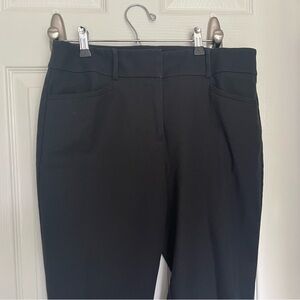 Loft Julie The Riviera Pant Black Size 6 Stretch 25” Inseam